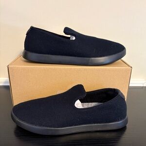 Allbirds Wool Loungers Black/Black Slip-On Loafers Women’s 9